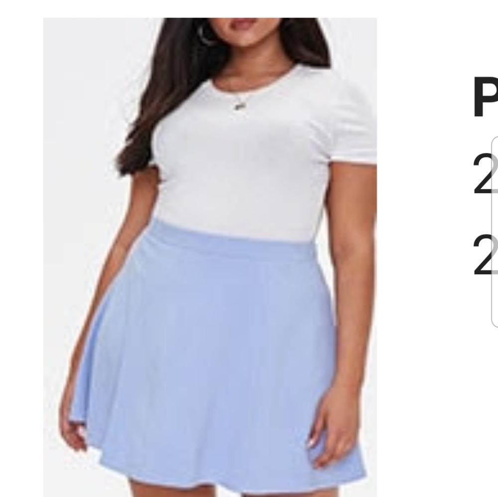 Plus size skater skirt sz 2XL